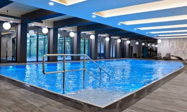 Ta zachęcająca strefa wellness mieści się w centrum uzdrowiska Szczawnica