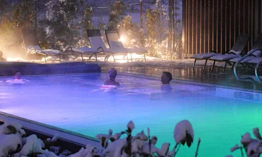 Są także całoroczne baseny termalne na zewnątrz