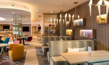 Restauracja ma pomysłowe, designerskie wnętrza