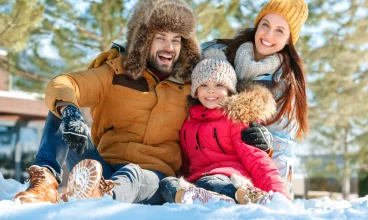 To świetne miejsce na zimowy czas w rodzinnym gronie