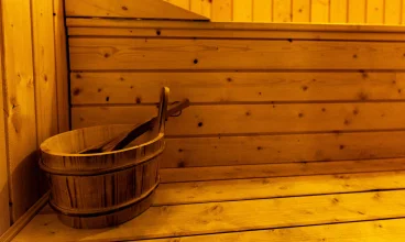 W Awilli mieści się też sauna