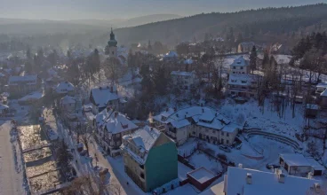 Zimą miejscowość zachwyca swoim niezwykłym klimatem