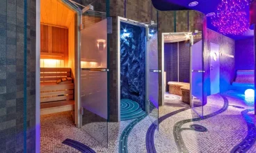 Obiekt posiada jacuzzi, strefę  saun, wypoczywalnię i gabinet SPA