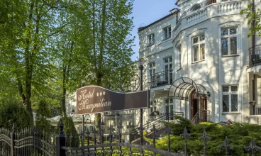 Hotel Maxymilian znajduje się w eleganckim budynku