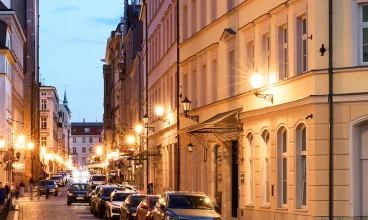 Znakomita lokalizacja w sercu Wrocławia umożliwia poczucie atmosfery miasta