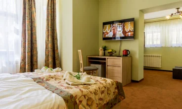 A także czajnik i lodówkę