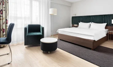 Hotel Moderno oferuje bardzo wygodne pokoje w centrum Poznania