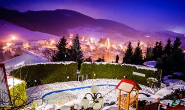 Zimą jest tu niezwykle malowniczo