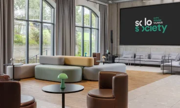 Solo Society Hybrid Hotel Vilnius