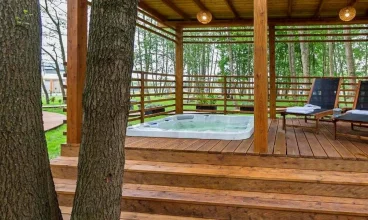 Baltic Natur Park to domki z jacuzzi