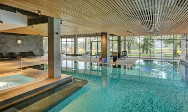 Folwark posiada nowoczesną strefę wellness