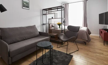 Apartamenty typu standard to praktycznie urządzona otwarta przestrzeń