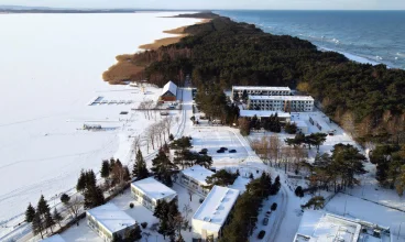 Obiekt jest położony 100 m od bałtyckiej plaży w Dąbkach