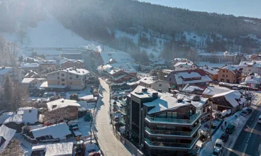 Meta Apartments to nowoczesny kompleks apartamentów tuż obok stoku narciarskiego