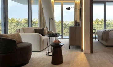 W apartamentach komfortowo mogą zatrzymać się 4 osoby