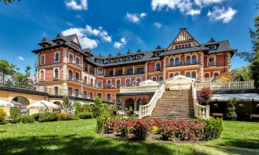 Grand Hotel **** Stamary mieści się w pięknym budynku pochodzącym z 1905 roku