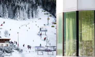 Biała Perła znajduje się tuż przy superszybkim wyciągu narciarskim Luxtorpeda