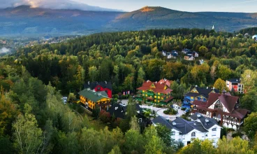Norweska Dolina składa się z kilku oryginalnych willi z apartamentami