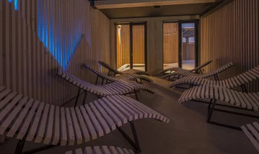 Wewnętrzna strefa relaksu sprzyja wyciszeniu