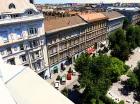Widok z balkonu w jednym z pokoi superior balcony