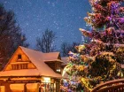 W okresie świątecznym Zakopane jest ładnie dekorowane