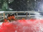 Na zewnątrz działa całoroczne jacuzzi