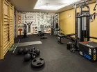Oprócz sali fitness w hotelu jest też siłownia