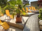 Hotel znajduje się pośród pięknego ogrodu