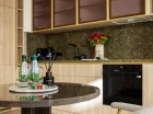 Kuchnia apartamentu z jacuzzi