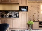 Salon z aneksem kuchennym w Apartamencie Szpiglasowy Wierch