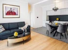Sercem apartamentu jest pokój dzienny z aneksem kuchennym