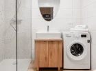 Łazienka w apartamentach bez sauny