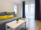 W części dziennej mieści się rozkładana sofa dla 2 dzieci