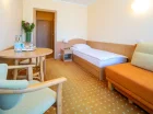 W wyposażeniu: TV, wifi, ręczniki, suszarka do włosów, kosmetyki hotelowe