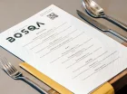 Menu restauracji z kodem QR