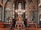 Własnością sióstr franciszkanek jest piękna klasztorna kaplica