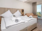 Resort dysponuje pokojami z widokiem na morze