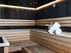 Mieści się tutaj sauna sucha