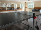 Stół do ping-ponga w przestronnej świetlicy