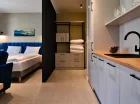 Apartamenty typu studio są szczególnie wygodne dla 2 osób, ale pomieszczą też 4