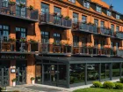 Restauracja Kolumnowa mieści się w budynku Hotelu Rycerskiego