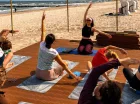 Jest możliwość odbycia zajęć jogi na plaży