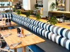 W resorcie mieści się elegancka restauracja