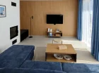 Narożnik w apartamencie PanoMara Exclusive z jacuzzi