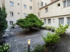 Hotelowy dziedziniec