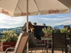 Jest też taras z widokiem na Tatry