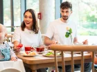 Każdego dnia śniadania i kolacje są przygotowywane w formie bufetu