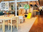 Restauracja jest połączona z kącikiem zabaw dla dzieci