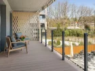 Balkon w jednym z apartamentów superior