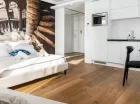 Studio 2+1 z tarasem to otwarta wielofunkcyjna przestrzeń